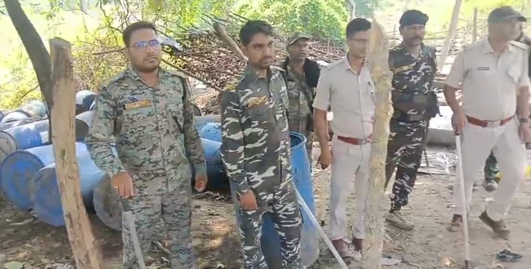 भगहर मे वन विभाग की बड़ी कार्रवाई,