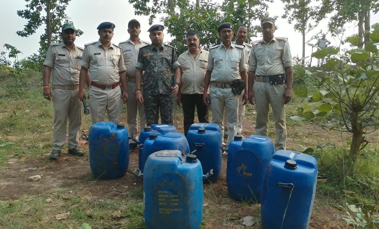 अवैध शराब के खिलाफ उत्पाद विभाग की कार्रवाई