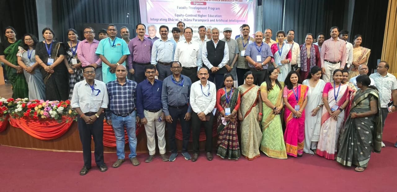 विभावि में 6-दिवसीय संकाय विकास कार्यक्रम का समापन, AI और भारतीय ज्ञान परंपरा पर जोर