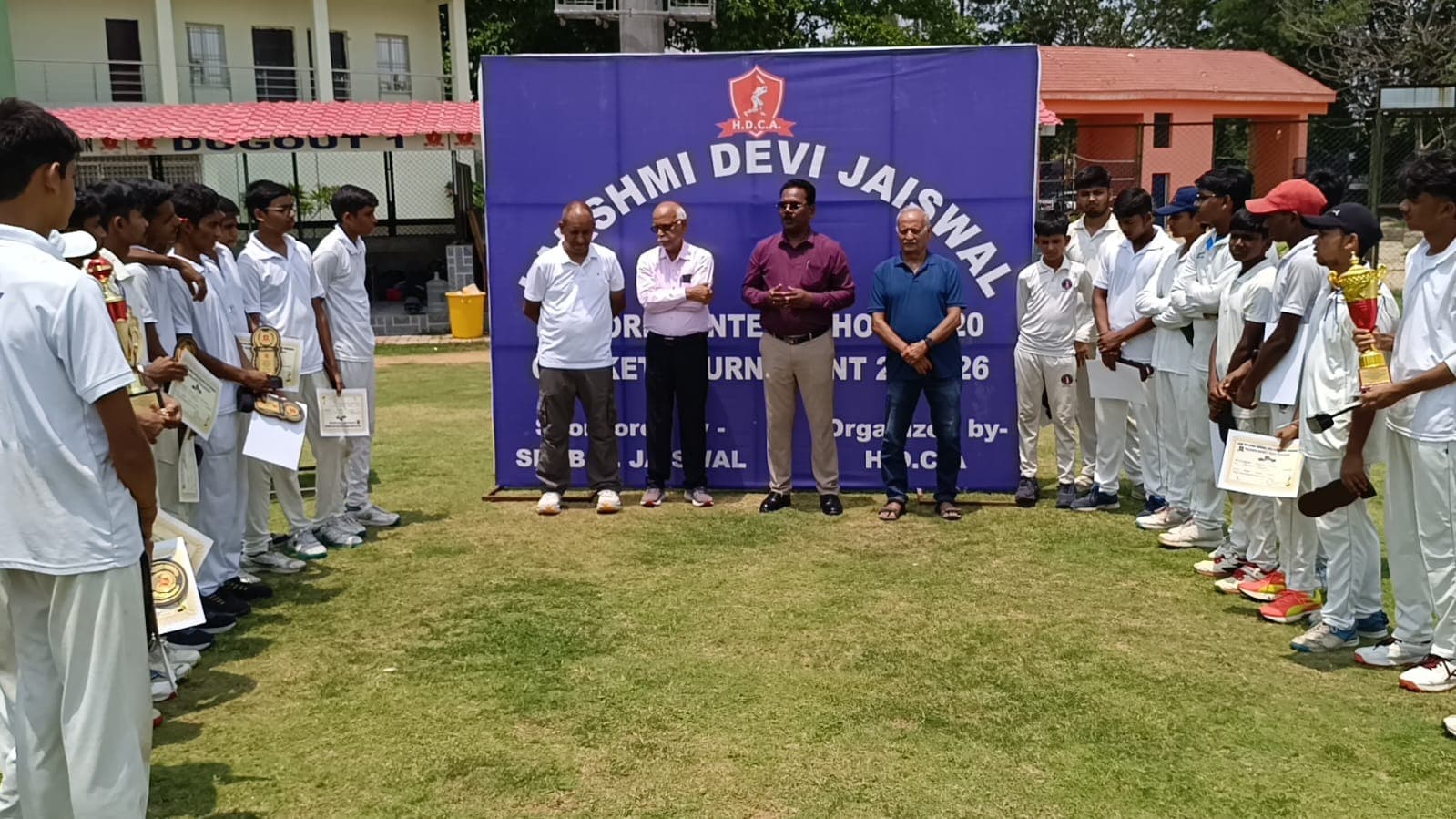 लक्ष्मी देवी मेमोरियल इंटर स्कूल टी-20 क्रिकेट टूर्नामेंट का खिताब एंजेल्स हाई स्कूल के नाम