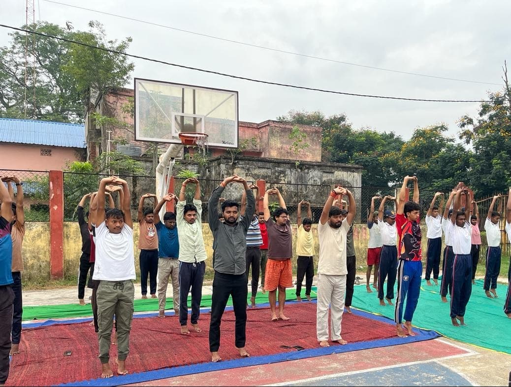 एबीवीपी ने मनाया अंतर्राष्ट्रीय योग दिवस, युवाओं को दिया स्वस्थ जीवन का संदेश