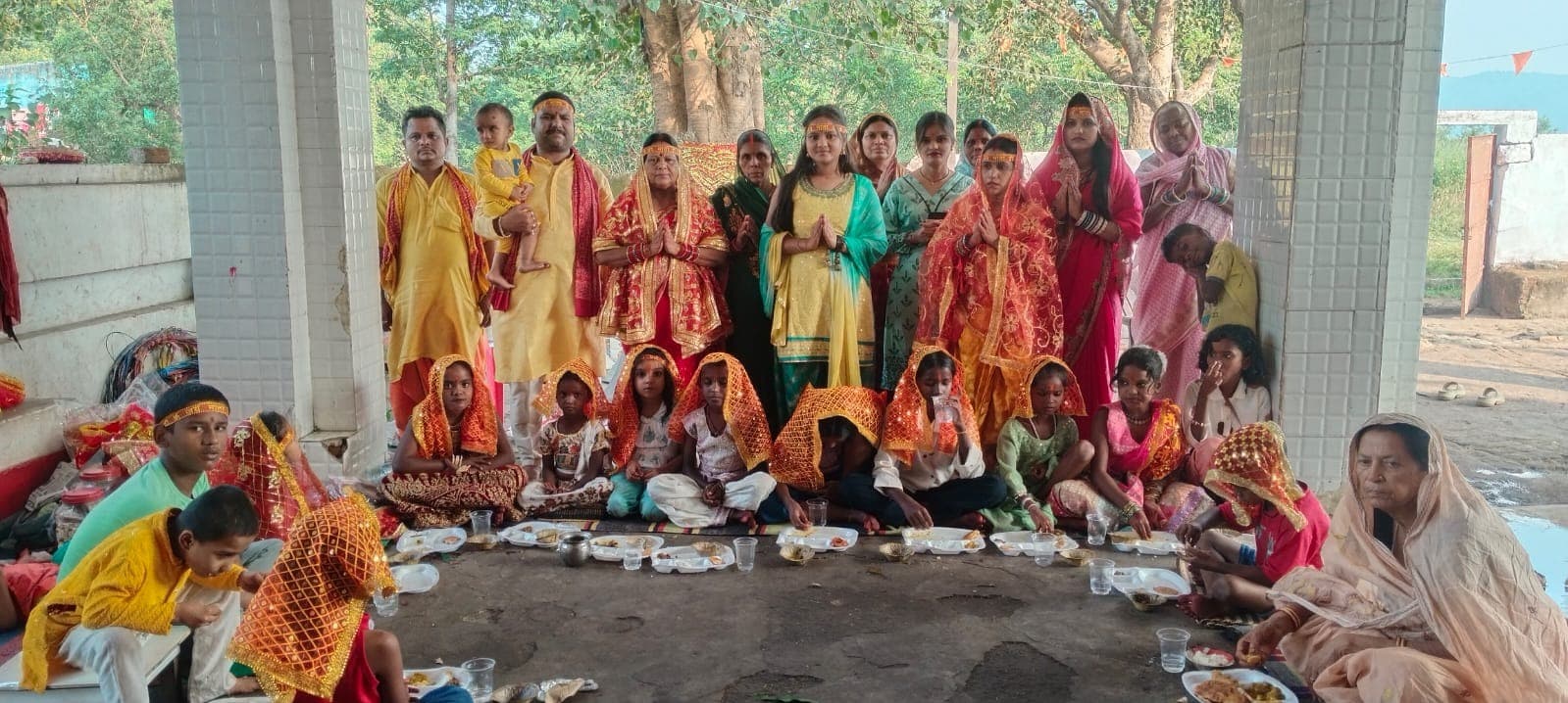 दक्षिणेश्वर काली मंदिर में नवरात्र पाठ संपन्न