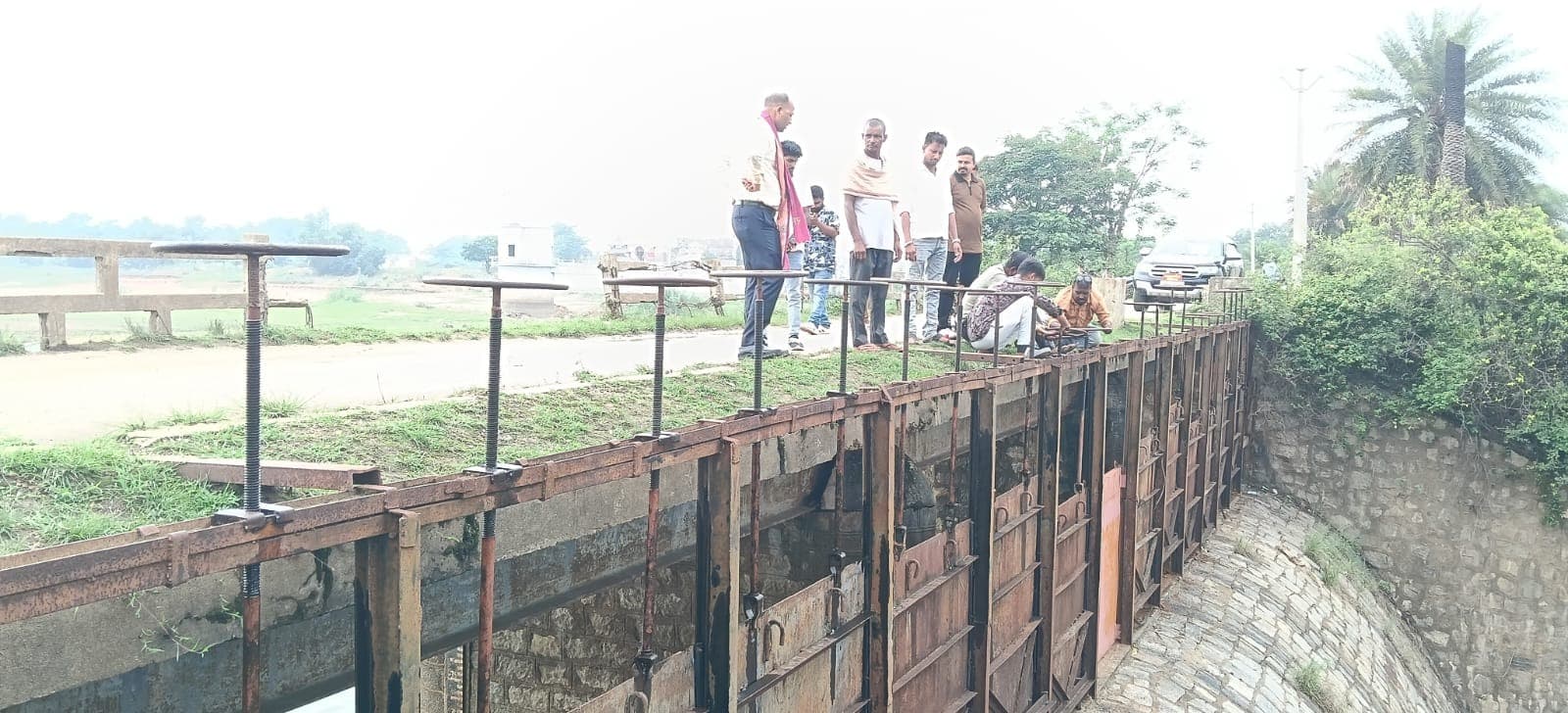 महापौर अरविन्द कुमार राणा ने छड़वा डैम फाटक मरम्मत कार्य का किया निरीक्षण, जल संरक्षण को मिलेगी मजबूती