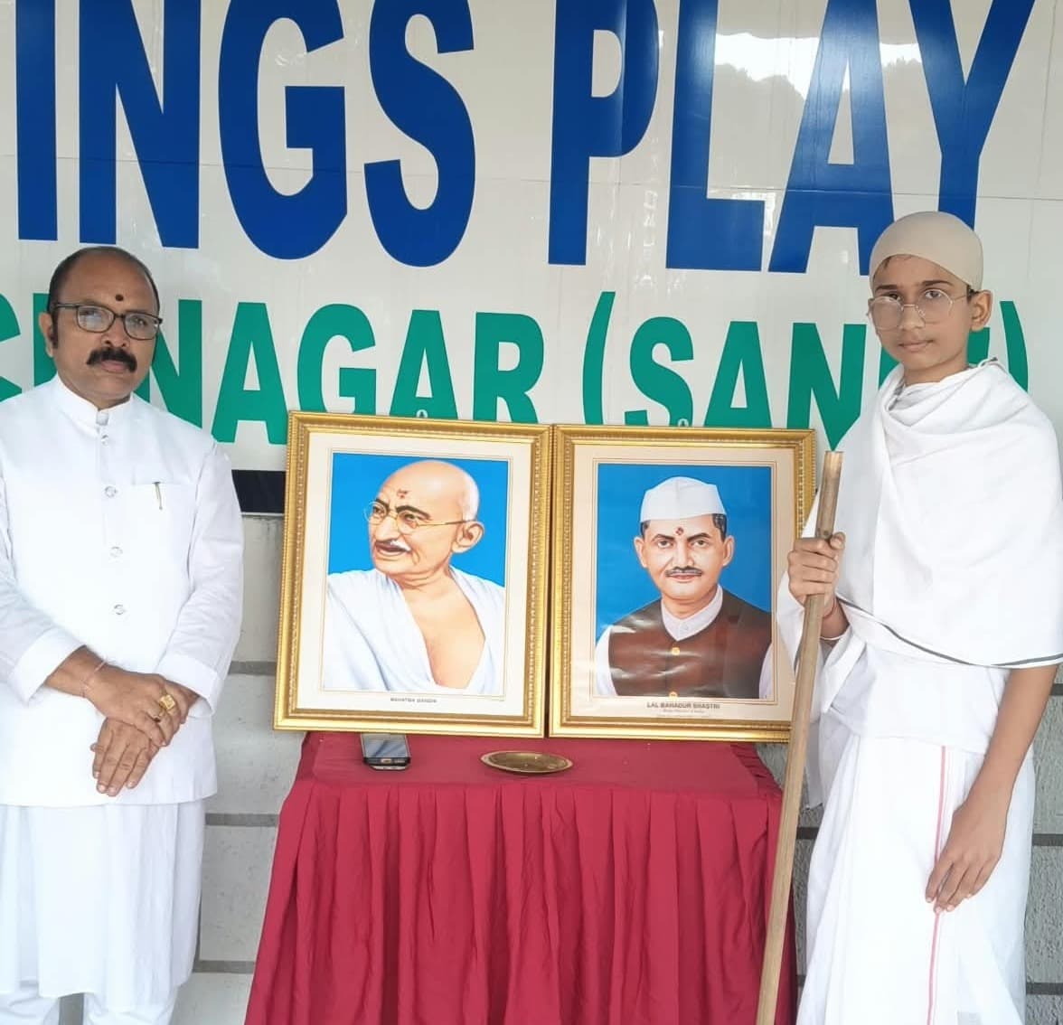 मणिपाल इंटरनेशनल स्कूल में गांधी-शास्त्री जयंती मनाई