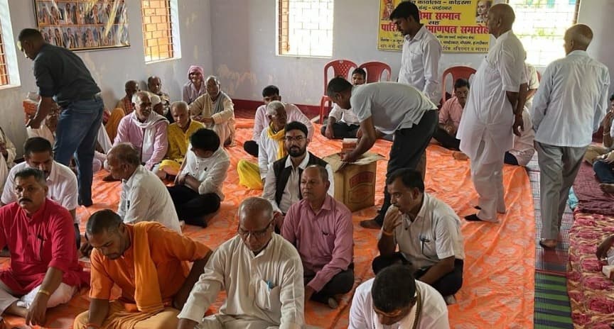 पांडेबारा में हुई अखिल भारतीय श्रोत्रिय ब्राह्मण महासंघ की बैठक, जनवरी 2027 में चुनाव के संकेत, भवन विकास पर हुआ मंथन