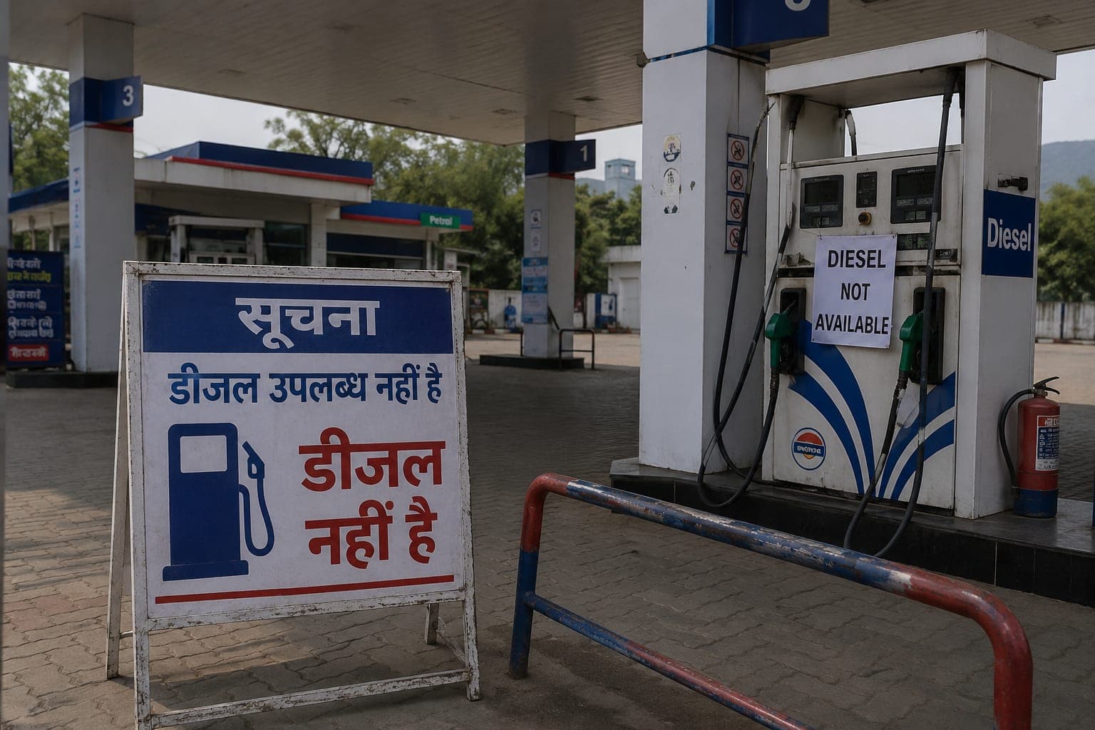 बड़कागांव में डीजल संकट गहराया: बढ़ी कीमतों के बीच आम जनता बेहाल