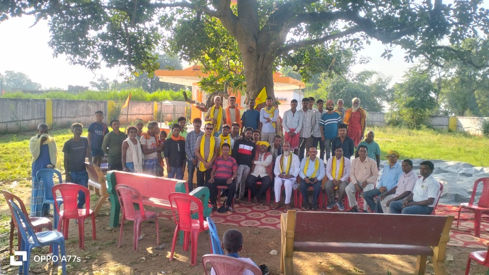 मारंगमरचा में आदिवासी कुड़मी समाज की बैठक में नई कमेटी का गठन