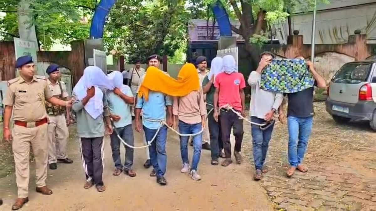 बोकारो पुलिस की बड़ी कार्रवाई, 9 साइबर अपराधी गिरफ्तार