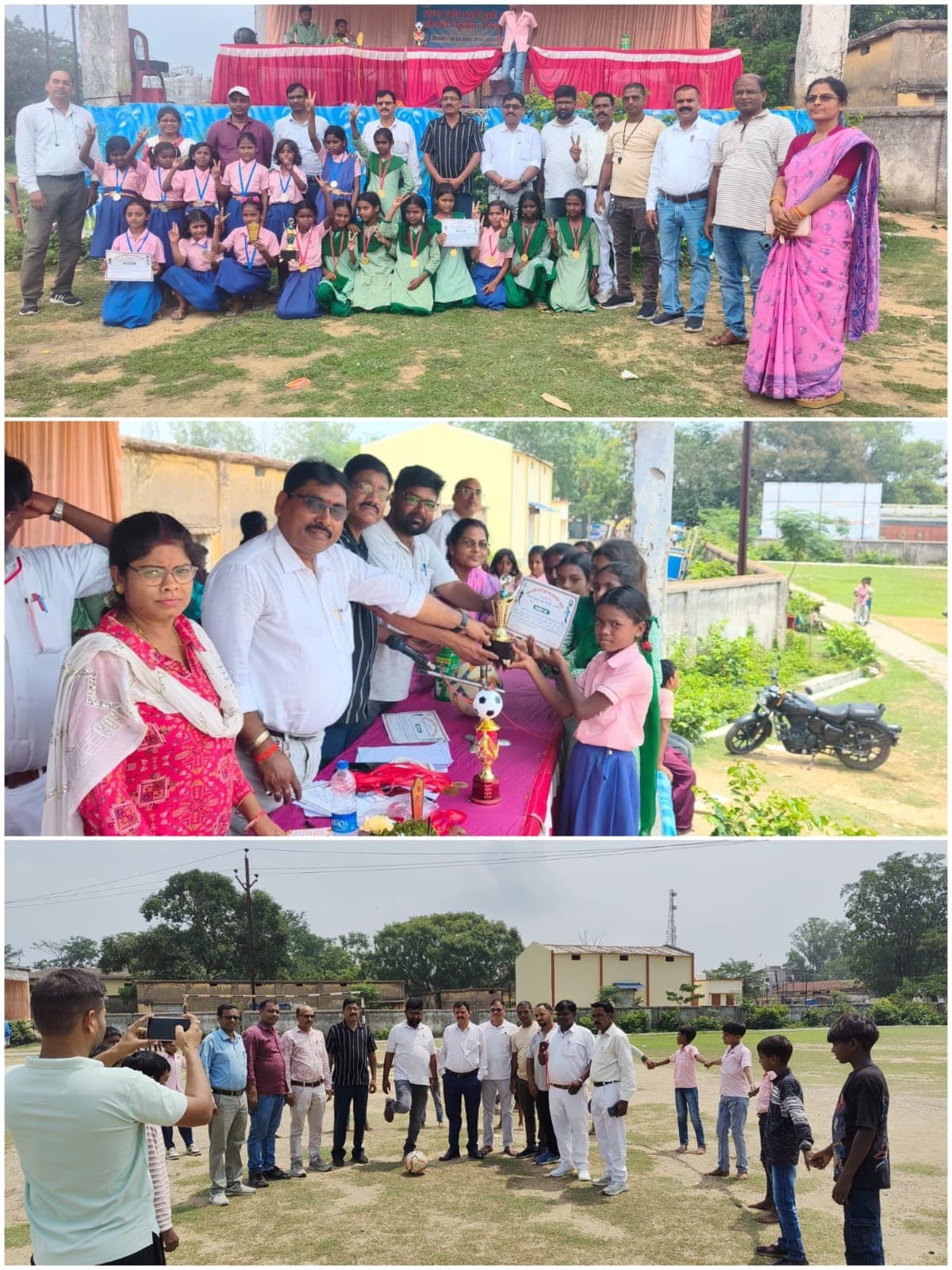 नन्हे खिलाड़ियों ने जीता सबका दिल, चौपारण की दो टीमें जिला स्तरीय फुटबॉल प्रतियोगिता के लिए चयनित