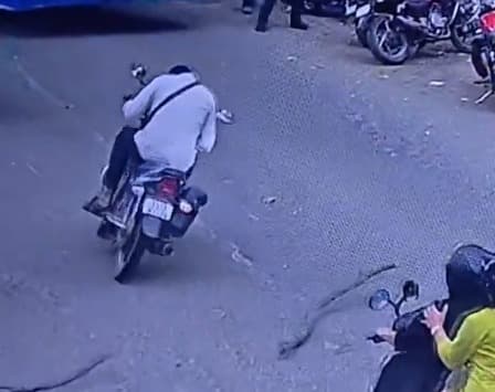 चलती बाइक पर मौत बनकर गिरी पेड़ की टहनी, सिर में गंभीर चोट से युवक कोमा में पहुंचा