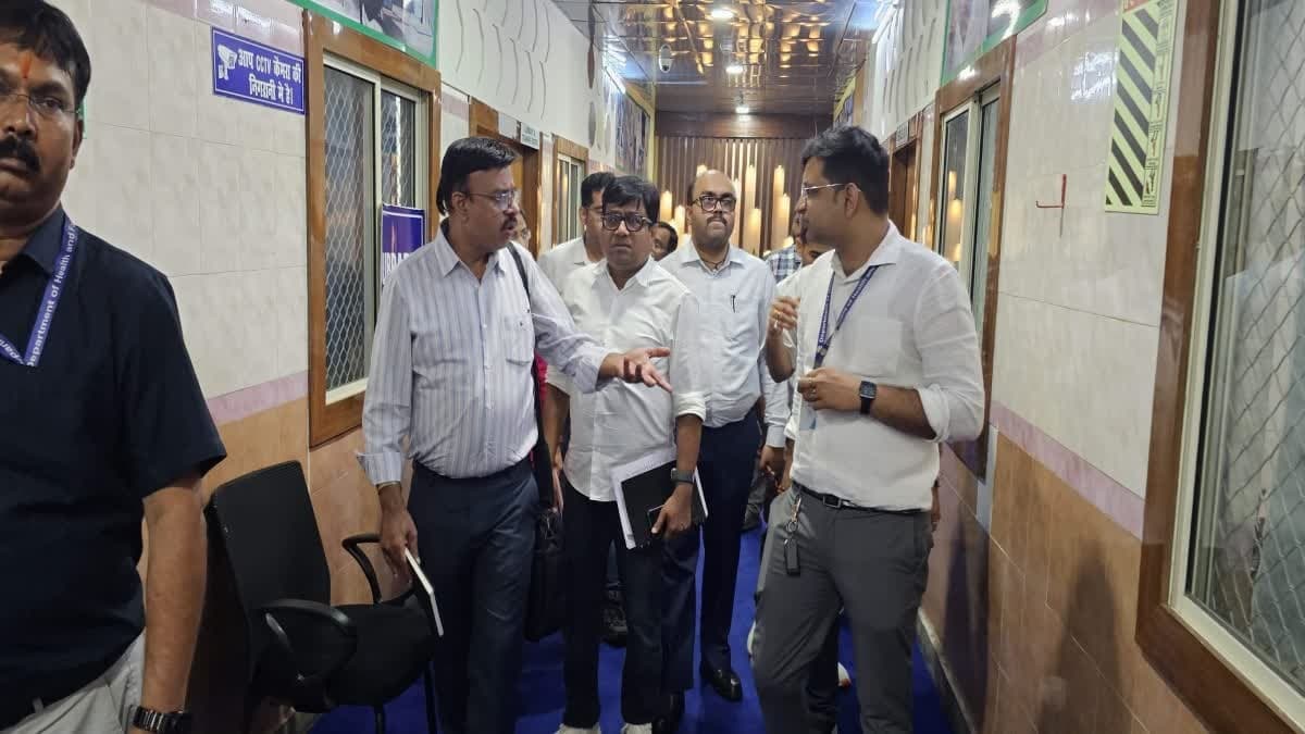 बिहार स्टेट हेल्थ सोसाइटी की टीम ने रांची सदर अस्पताल का किया दौरा