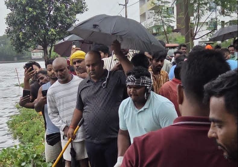 हुरहुरू के जोड़ा तालाब में मिला महिला का शव, इलाके में सनसनी, पुलिस अनुसंधान में जुटी 