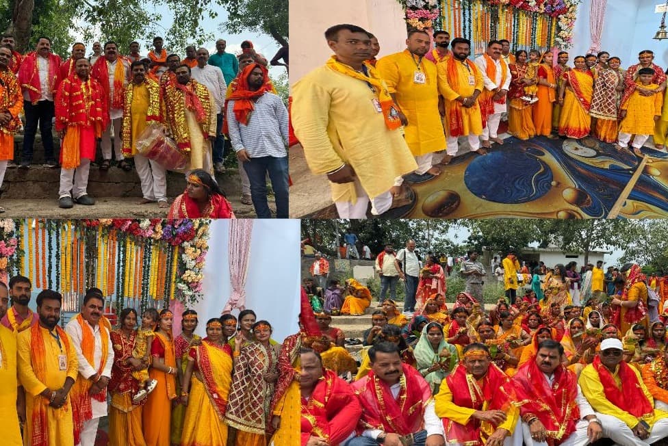 पूर्व सदर विधानसभा प्रत्याशी मुन्ना सिंह ने धार्मिक आयोजनों में की सहभागिता