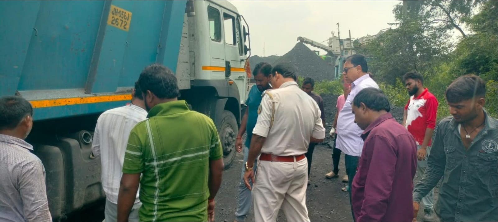 चोरों ने तोपा में आउटसोर्सिंग कंपनी के वाहनों से की डीजल की चोरी 