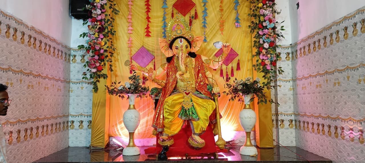 गणपति बप्पा मोरया के जयघोष से गूंजा कोयलांचल