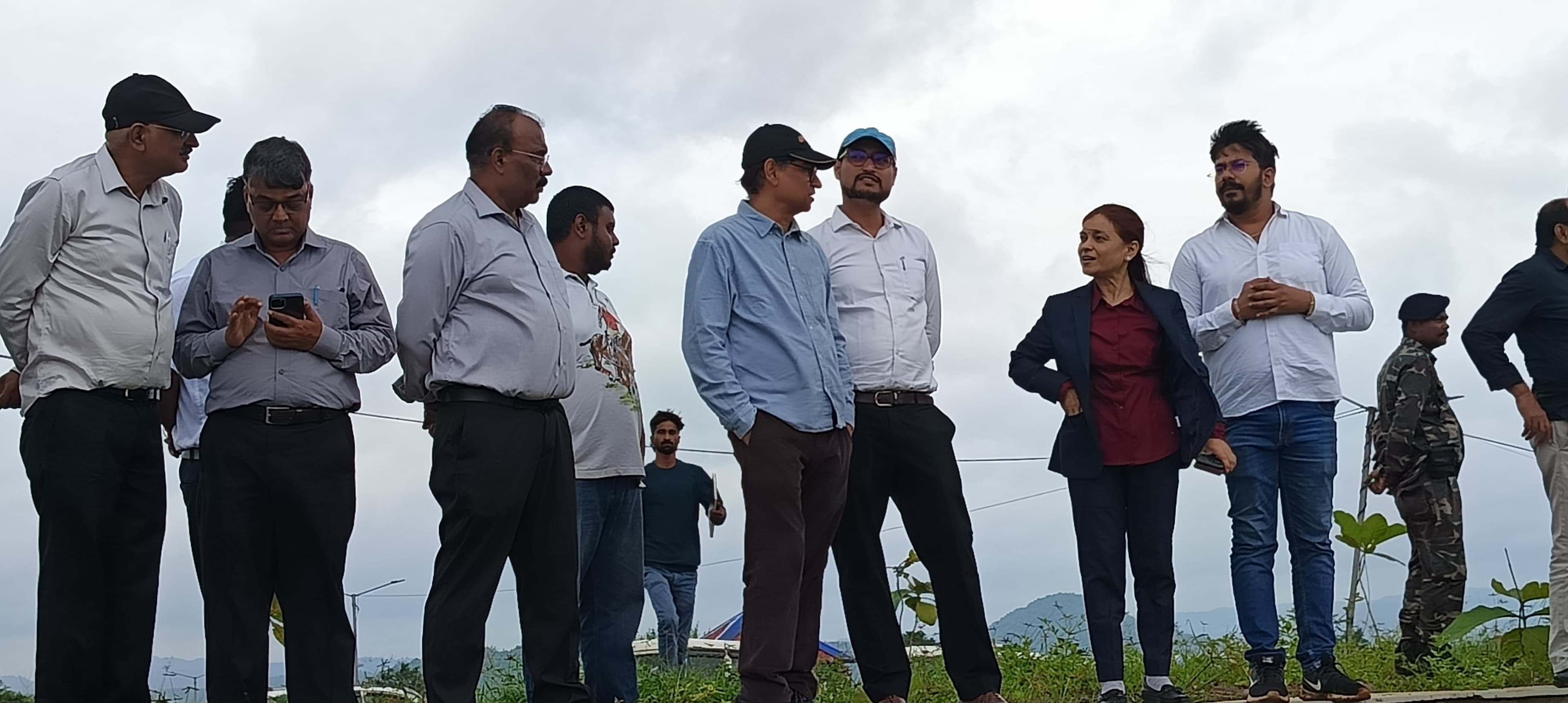 राष्ट्रीय मानवाधिकार आयोग ने बलकुदरा ईको पार्क और सोलर पावर प्रोजेक्ट का निरीक्षण किया