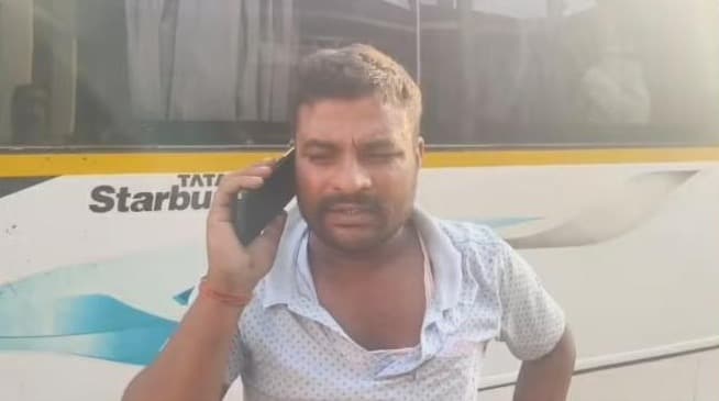 चौपारण में बस चालक से मारपीट व लूटपाट, लोहे की रॉड से हमला, चालक घायल