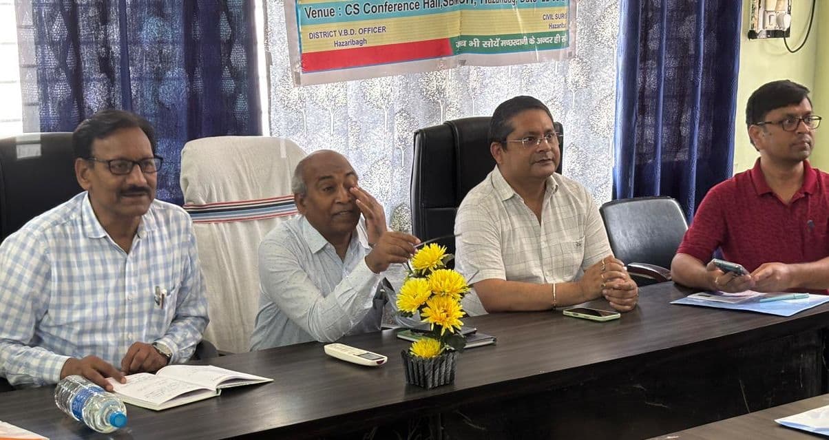 हजारीबाग में डेंगू-चिकनगुनिया रोकथाम केलिए स्वास्थ्य कर्मियों का प्रशिक्षण सम्पन्न 