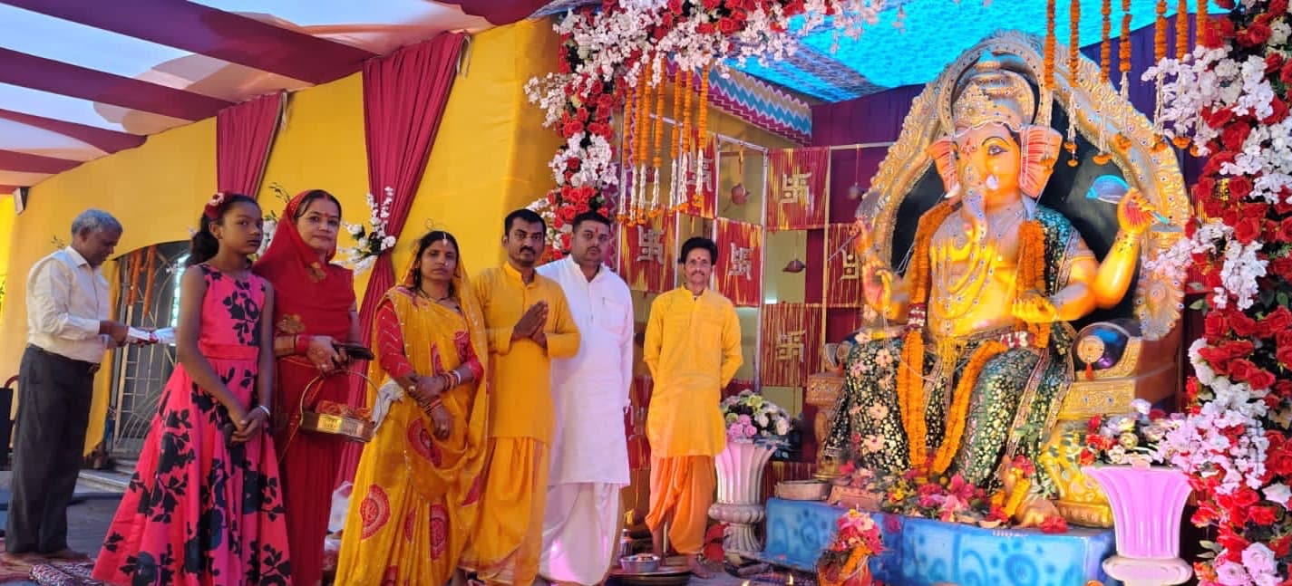सेवटा-दिगवार में गूंजे गणपति के जयकारे, उमड़ा आस्था का सैलाब
