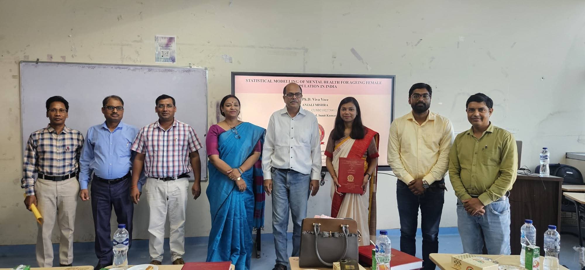 भुरकुंडा की अंजली मिश्रा ने हासिल को डॉक्टरेट की उपाधि, सांख्यिकी विषय में किया शोध