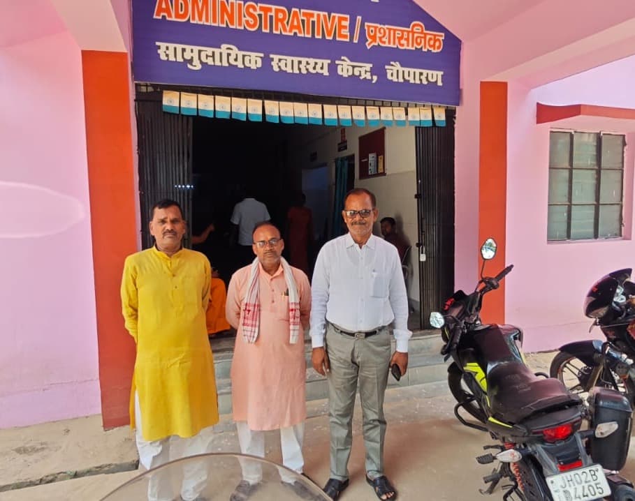 सामुदायिक अस्पताल मे पल्स पोलियो की बैठक बनी मजाक, अधिकारी गायब