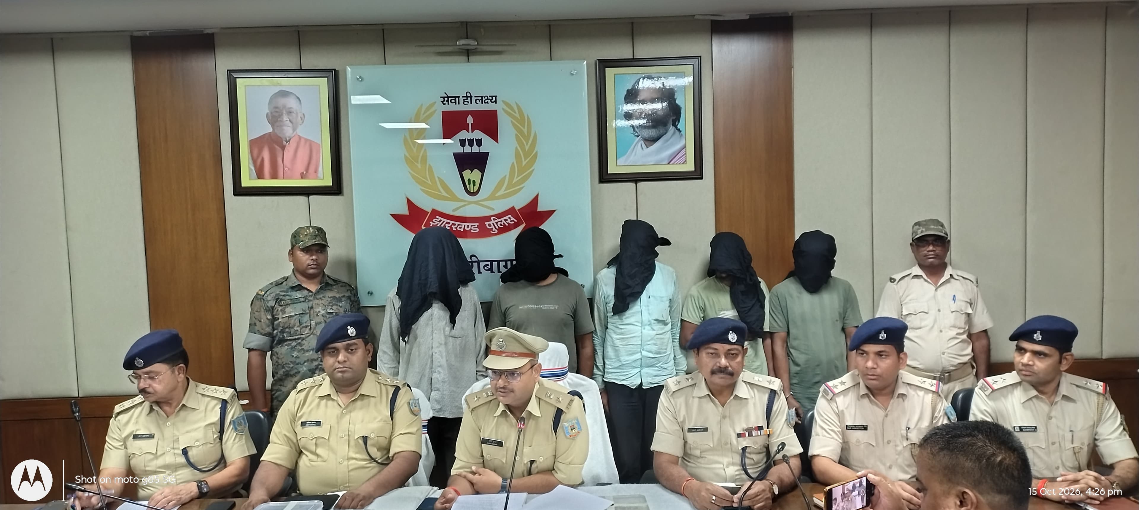 ज्वेलरी डकैती कांड का पर्दाफाश, सरगना समेत पांच गिरफ्तार
