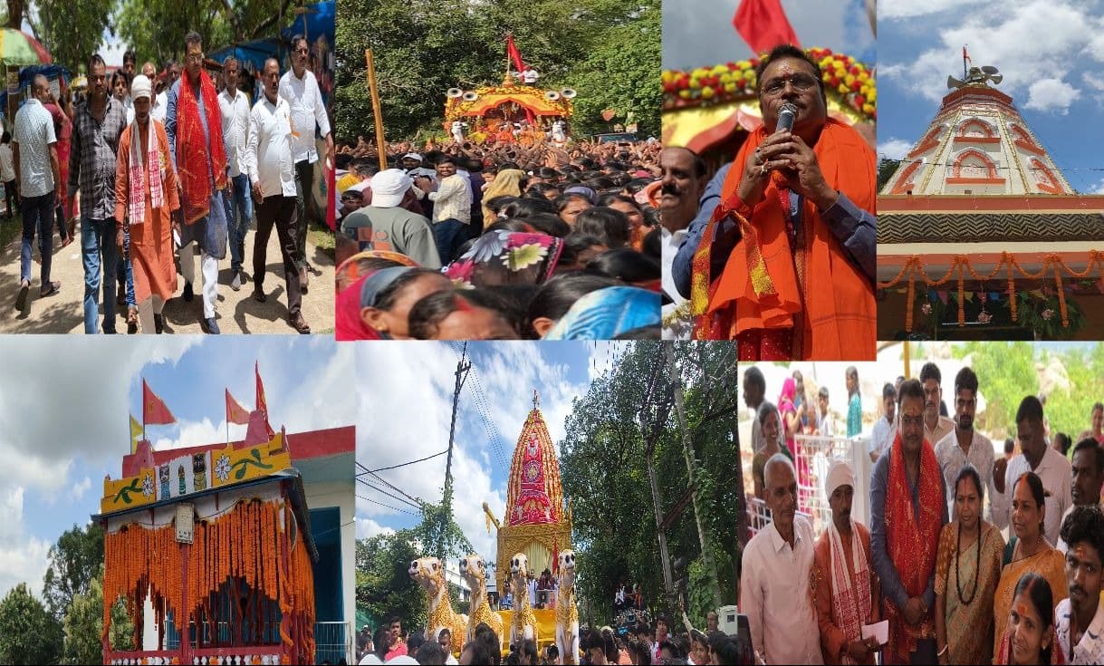 आस्था के रथ पर सवार हुआ हजारीबाग, पहली बार इस्कॉन की भव्य रथयात्रा, सिलवार और चौपारण में उमड़ा श्रद्धा का सैलाब