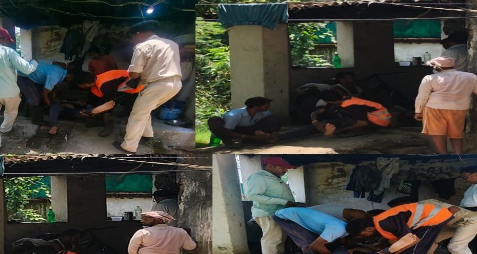 उपायुक्त आवास पर तैनात होमगार्ड जवान बेहोश, अस्पताल में भर्ती