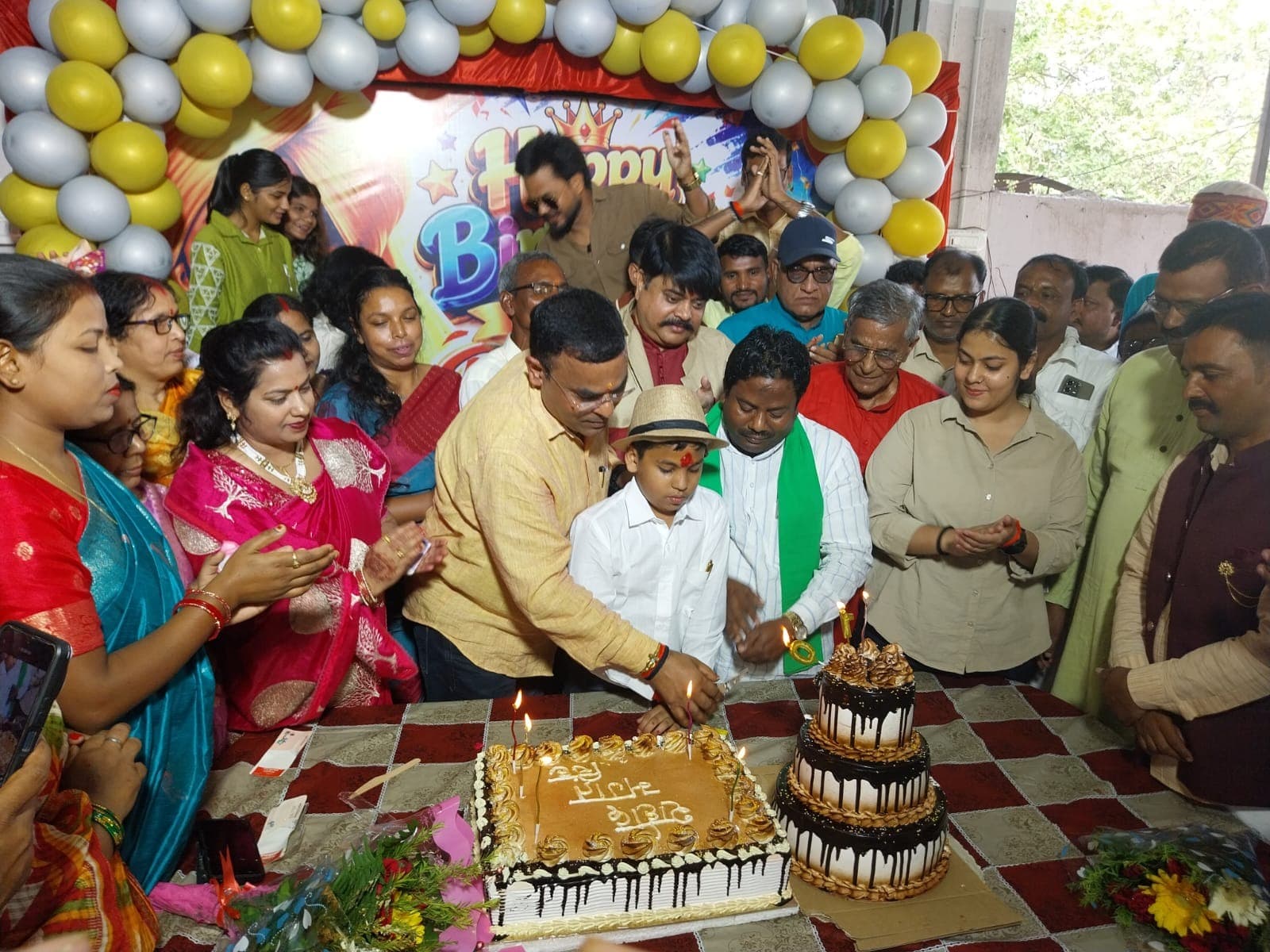 पौत्र के जन्मदिन पर उमाशंकर अकेला ने लिया संकल्प, भगत सिंह के विचारों को देंगे नई धार