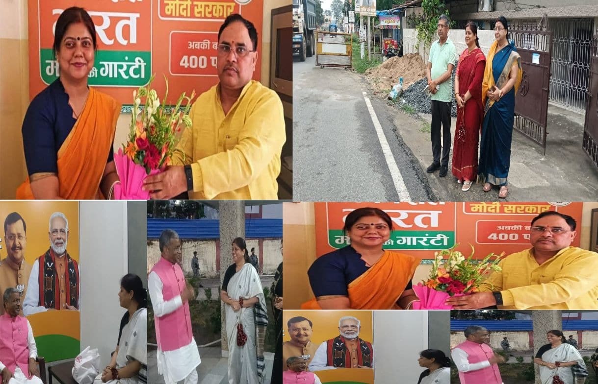 भाजपा प्रदेश नेतृत्व से मिलीं शेफाली गुप्ता, महिला मोर्चा को सशक्त बनाने की बनी रणनीति