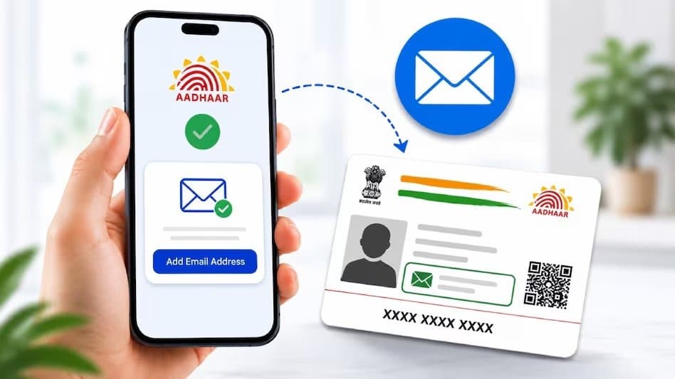 आधार यूजर्स के लिए बड़ी राहत! अब घर बैठे फ्री में अपडेट करें ईमेल आईडी, 31 दिसंबर तक मिलेगा फायदा